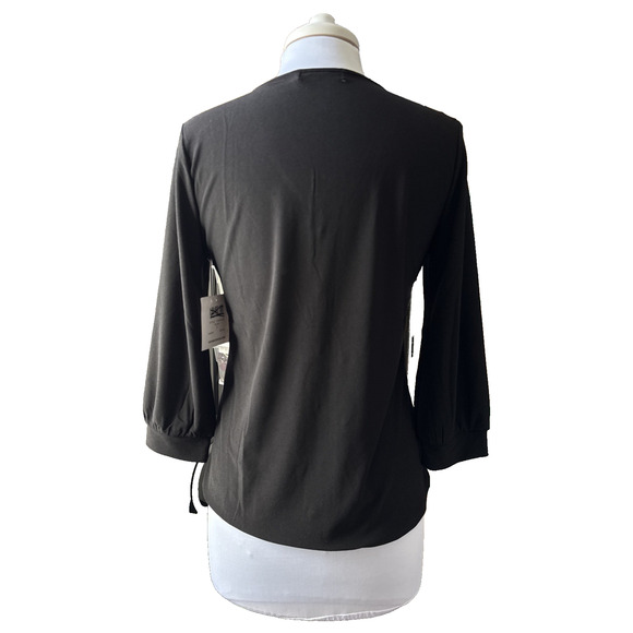 89th & Madison NWT Women’s S Whimsigoth Crochet Blouse Stretch Business Office - Picture 2 of 10